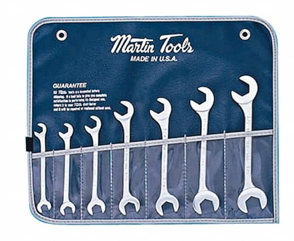 Martin Tools - 7 Piece, 3/8 to 3/4" Hydraulic Wrench Set - Exact Tooling