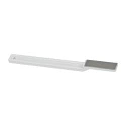 3M - 1-3/4" OAL Very Fine Sharpener Diamond File - 1/2" Wide, 1-3/4 LOC, White - Exact Tooling