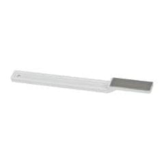 3M - 1-3/4" OAL Very Fine Sharpener Diamond File - 1/2" Wide, 1-3/4 LOC, White - Exact Tooling
