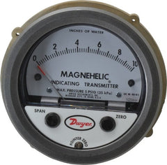 Dwyer - 25 Max psi, Differential Pressure Transmitter with Indication - 1/8" Thread - Exact Tooling