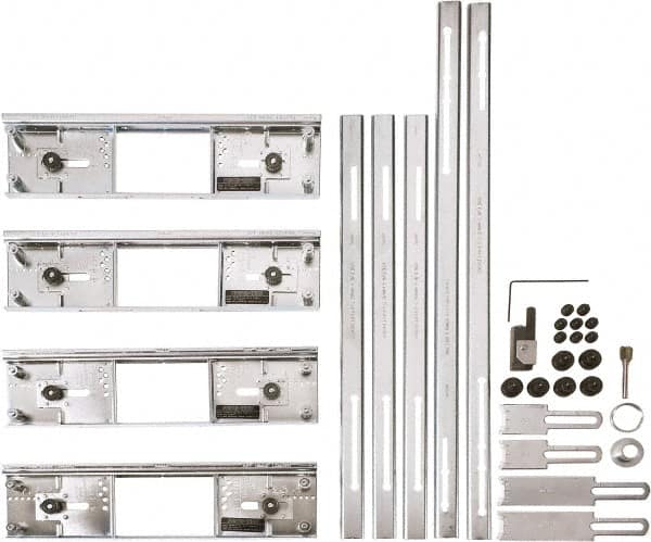 Porter-Cable - 6 Inch Outer Diameter, 8 Inch Height, Router Hinge Butt Template Kit - For Use with All 1.5hp and Larger Routers - Exact Tooling