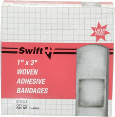 North - 3" Long x 1" Wide, General Purpose Self-Adhesive Bandage - Beige, Woven Fabric Bandage - Exact Tooling