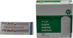 North - 3" Long x 1" Wide, General Purpose Self-Adhesive Bandage - Beige, Plastic Bandage - Exact Tooling
