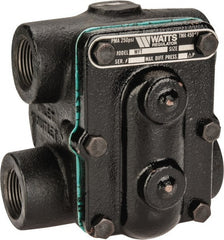 Watts - 4 Port, 1" Pipe, Cast Iron Float & Thermostatic Steam Trap - 30 Max psi - Exact Tooling