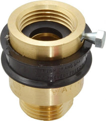Watts - 3/4" Pipe, 125 Max psi, Brass, Hose Connection Vacuum Breaker - EPDM Seal, Stainless Steel Spring, FIP X Hose End Connections - Exact Tooling