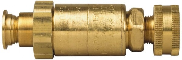 Watts - 3/4 Thread, 150 psi WOG Rating, Brass Dual Check Backflow Preventer Valve - Exact Tooling