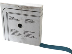 Value Collection - 1-1/2" x 50 Yd 180 Grit Aluminum Oxide Cloth Roll - Very Fine Grade, J Weighted Backing - Exact Tooling