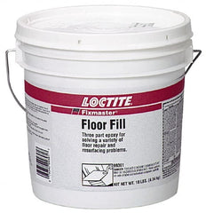 Loctite - 10 Lb Kit Gray Epoxy Resin Filler/Repair Caulk - -20 to 225°F Operating Temp, 6 min Tack Free Dry Time, 24 hr Full Cure Time, Series 135 - Exact Tooling