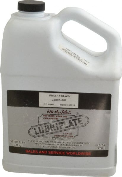 Lubriplate - 1 Gal Bottle Mineral Multi-Purpose Oil - SAE 50, ISO 220, 18 cSt at 100°C & 207 cSt at 40°C, Food Grade - Exact Tooling