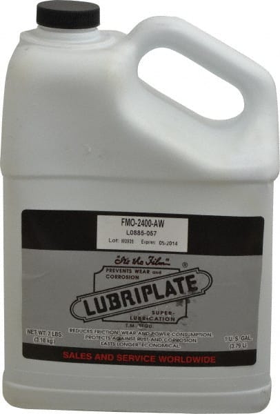 Lubriplate - 1 Gal Bottle Mineral Multi-Purpose Oil - SAE 70, ISO 460, 30 cSt at 100°C & 429 cSt at 40°C, Food Grade - Exact Tooling