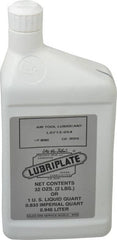 Lubriplate - Bottle, ISO 32, Air Tool Oil - 147 Viscosity (SUS) at 100°F, 44 Viscosity (SUS) at 210°F - Exact Tooling
