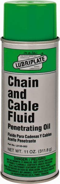 Lubriplate - 12 oz Aerosol General Purpose Chain & Cable Lubricant - 32 ISO Grade - Exact Tooling
