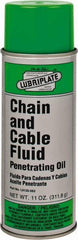Lubriplate - 12 oz Aerosol General Purpose Chain & Cable Lubricant - 32 ISO Grade - Exact Tooling