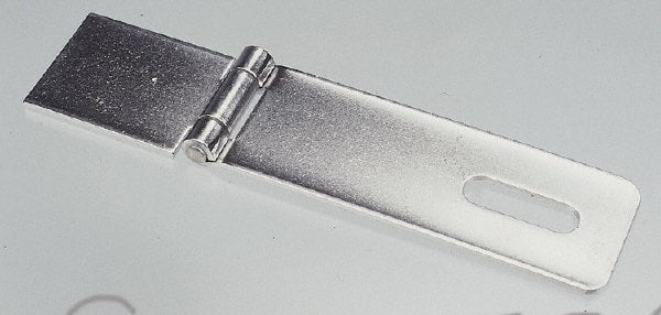 Made in USA - 1-1/2" Long x 6-3/4" Wide, Hasp - Stainless Steel - Exact Tooling