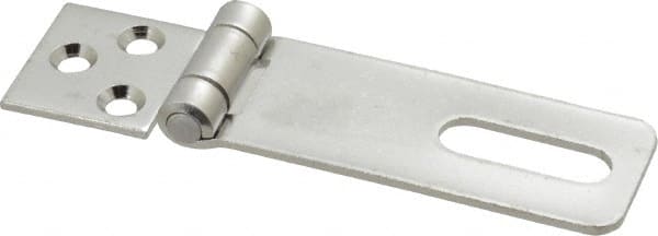 Value Collection - 1" Long x 3.62" Wide, Hasp - Stainless Steel - Exact Tooling