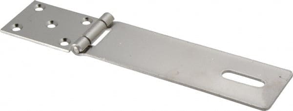 Made in USA - 1.88" Long x 8-3/4" Wide, Hasp - Stainless Steel - Exact Tooling
