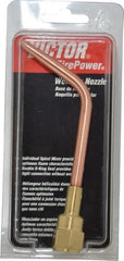 Victor - #1 Tip, 3/32 Inch Welding, All Gases, Welding Nozzle - Exact Tooling