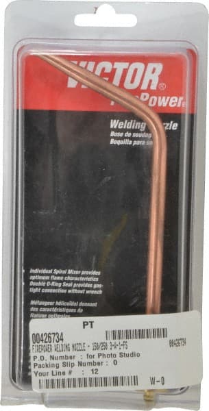 Victor - #3 Tip, 3/16 Inch Welding, All Gases, Welding Nozzle - Exact Tooling
