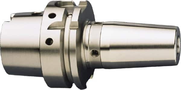 HAIMER - 16mm Hole Diam, HSK100A Taper Shank Shrink Fit Tool Holder & Adapter - 100mm Projection, 46mm Nose Diam, 53mm Clamping Depth, 25,000 RPM, Through Coolant - Exact Tooling