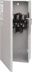 Eaton Cutler-Hammer - 100 Amp, 240 VAC, 3 Pole Nonfused Safety Switch - NEMA 1, 1 Phase, 15 hp at 240 VAC (Single Phase), 30 hp at 240 VAC (Triple Phase), 3PST Contact Form - Exact Tooling