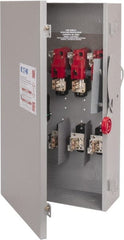 Eaton Cutler-Hammer - 200 Amp, 250 VDC, 480-600 VAC, 3 Pole Fused Safety Switch - NEMA 1, 1 Phase, 50 hp at 480/600 VAC (Single Phase), 125 hp at 480 VAC, 150 hp at 600 VAC (Triple Phase), 3PST Contact Form - Exact Tooling
