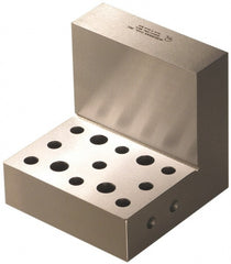 Suburban Tool - 4" Long x 4" Wide x 4" High, Compound, Series S0, Fine Pole, Sine Plate & Magnetic Chuck Combo - Angle Plate, Bolts, Handle, Locking Straps, Magnetic Chuck, Rails, Screws, Storage Case, T-Handle Hex Wrench, Vise & Washer - Exact Tooling