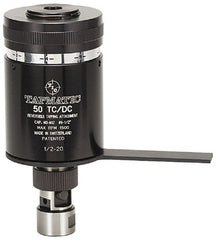 Tapmatic - No. 10 Min Tap Capacity, 5/8 Inch Max Mild Steel Tap Capacity, JT3 Mount Tapping Head - 24100 (2441), 24500 (J445) Compatible, Includes Tap Clamping Wrenches and 2 collets, for Manual Machines - Exact Tooling