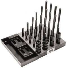 TE-CO - T-Nut & Stud Kits Stud Thread Sizes: 1-8 Number of Pieces: 41 - Exact Tooling