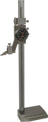 Value Collection - 12" Stainless Steel Dial Height Gage - 0.001" Graduation, Dial Display - Exact Tooling