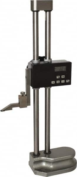 Value Collection - 12" Electronic Height Gage - 0.001" Resolution, LCD Display - Exact Tooling