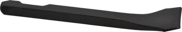 Value Collection - 1-3/8" Head Width, 7" OAL, 1/2" Shank Diam, Angle Chisel - Round Shank, Steel - Exact Tooling