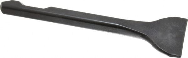 Value Collection - 2" Head Width, 7" OAL, 1/2" Shank Diam, Floor Scraper Chisel - Round Shank, Steel - Exact Tooling