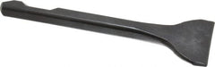 Value Collection - 2" Head Width, 7" OAL, 1/2" Shank Diam, Floor Scraper Chisel - Round Shank, Steel - Exact Tooling