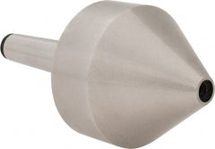 Interstate - MT5 Taper Shank, 5.79" Head Diam Live Center - 4.09" Head Length, 1.38" Point Diam, 2.9" Point Len, 1763.7 Lb Max Workpc, 9.58" OAL, Bull Nose Point - Exact Tooling