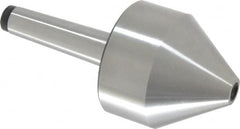 Interstate - MT3 Taper Shank, 3.07" Head Diam Live Center - 3.03" Head Length, 0.71" Point Diam, 1.65" Point Len, 396.83 Lb Max Workpc, 6.77" OAL, Bull Nose Point - Exact Tooling