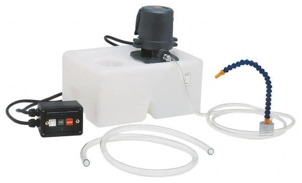 Value Collection - 2 Gallon Tank Capacity, Flood Coolant System - Exact Tooling