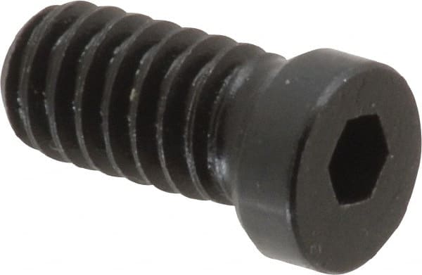 Mitee-Bite - 1/4-20, 1/2" Length, Carbon Steel, Black Oxide Finish, Cam Clamp Screw - Use with Mitee-Bite MB-4 - Exact Tooling