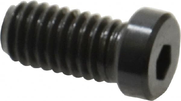 Mitee-Bite - 3/8-16, 3/4" Length, Carbon Steel, Black Oxide Finish, Cam Clamp Screw - Use with 22584 & Mitee-Bite MB-6 - Exact Tooling