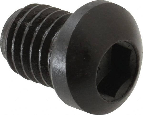 Mitee-Bite - 1/2-13, 1/2" Long, Carbon Steel, Black Oxide Finish, Cam Clamp Screw - 5/16" Drive, Use with Mitee-Bite MB-8 - Exact Tooling