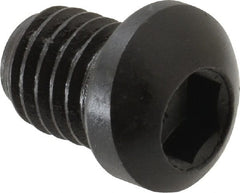 Mitee-Bite - 1/2-13, 1/2" Long, Carbon Steel, Black Oxide Finish, Cam Clamp Screw - 5/16" Drive, Use with Mitee-Bite MB-8 - Exact Tooling