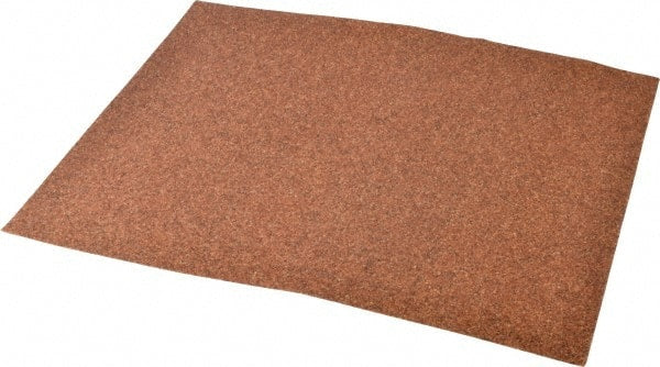 3M - 50 Grit, Garnet Sanding Sheet - 11" Long x 9" Wide, Coarse Grade, D Weighted Paper Backing - Exact Tooling