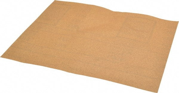 3M - 150 Grit, Garnet Sanding Sheet - 11" Long x 9" Wide, Very Fine Grade, C Weighted Paper Backing - Exact Tooling