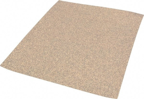 3M - 60 Grit, Aluminum Oxide Sanding Sheet - 11" Long x 9" Wide, Medium Grade, D Weighted Paper Backing - Exact Tooling