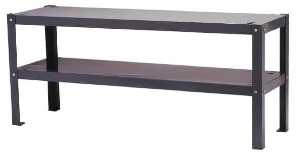 Enco - 56 Inch Long x 17 Inch Wide/Deep x 24 Inch High, Metal Cutting and Forming Machine Stand - For Use with Slip Rolls - Exact Tooling