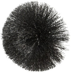 Weiler - 2-3/4" Brush Diam, Crimped, Flared End Brush - 1/4" Diam Shank, 16,000 Max RPM - Exact Tooling