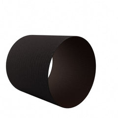 Made in USA - 80 Grit Aluminum Oxide Coated Spiral Band - 1-1/2" Diam x 1-1/2" Wide, Medium Grade - Exact Tooling