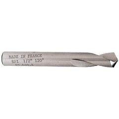 Magafor - 0.63" Body Diam, 120° Point, Cobalt, 4-3/4" Overall Length, Spotting Drill - Exact Tooling