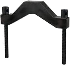 Starrett - 4 Inch Max Capacity of V, 5-1/4 Inch Long x 3-3/8 Inch Wide x 3 Inch High, V-Block Clamp - 90° V Angle, Hardened Steel Clamp, Use with Model 578 V-Block - Exact Tooling