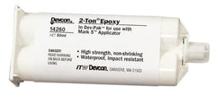 Devcon - 50 mL Cartridge Two Part Epoxy - 8 to 12 min Working Time, 2,250 psi Shear Strength - Exact Tooling