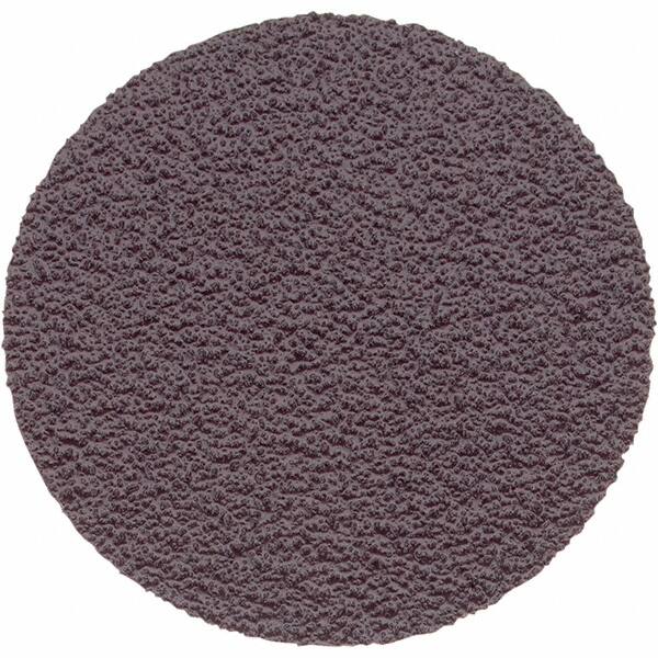 Made in USA - 1" Diam, 120 Grit Aluminum Oxide Adhesive PSA Disc - Fine Grade, X Weighted Cloth Backing, For Low Speed Dual-Action Sanders, Random Orbital Sanders - Exact Tooling